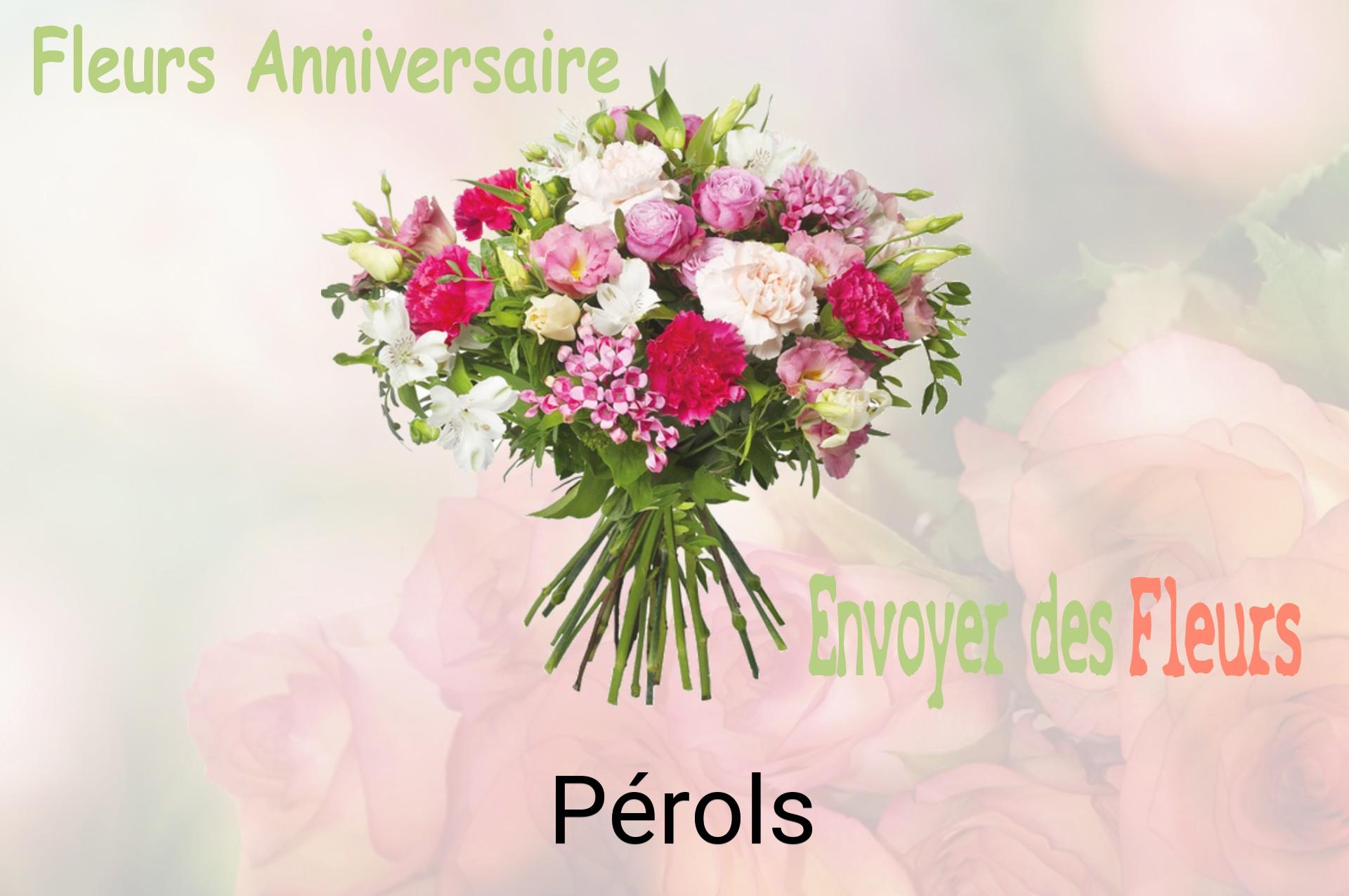 Bouquet de fleurs d’anniversaire livré à Pérols