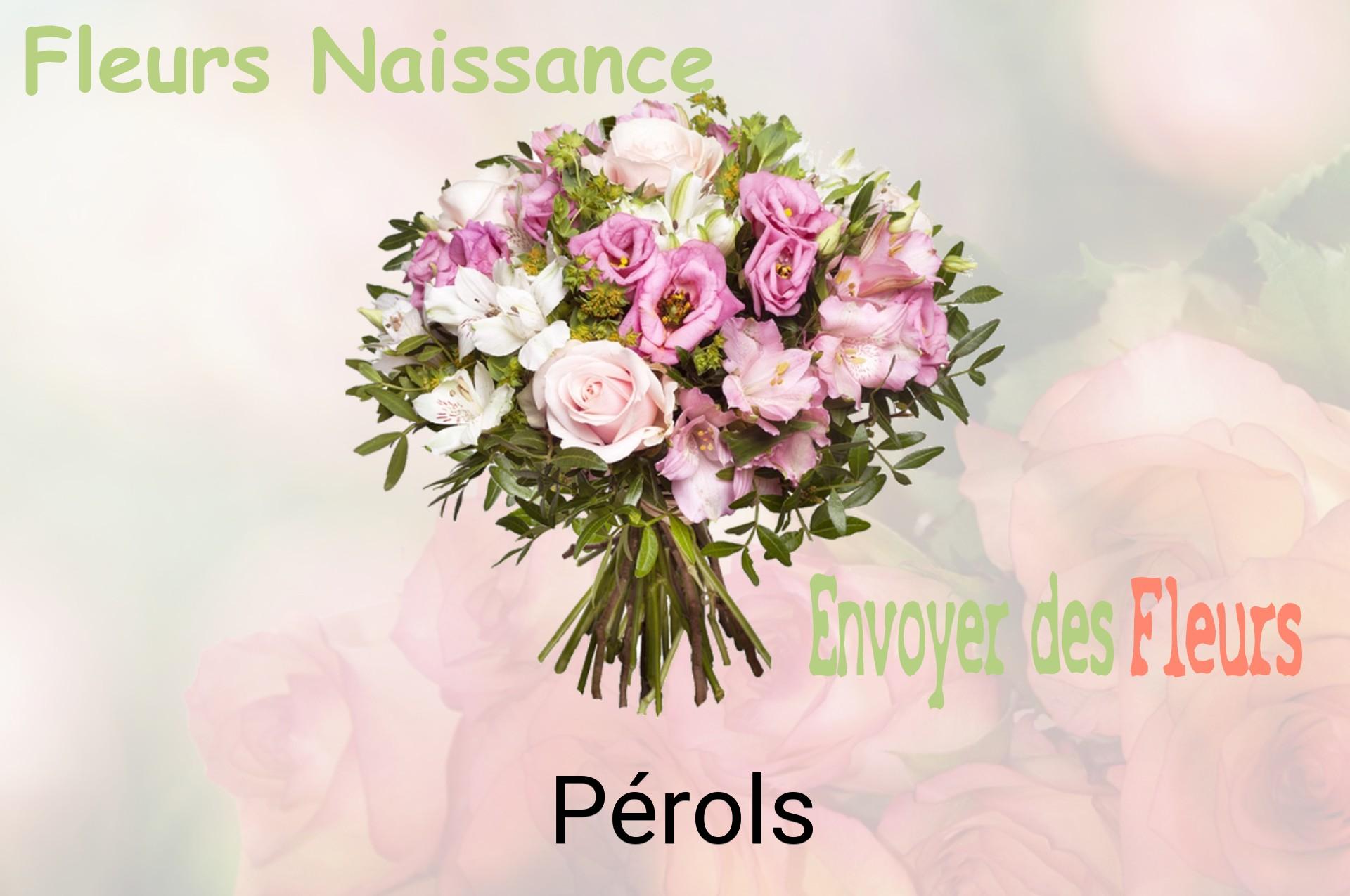 Bouquet de fleurs de naissance livré à Pérols